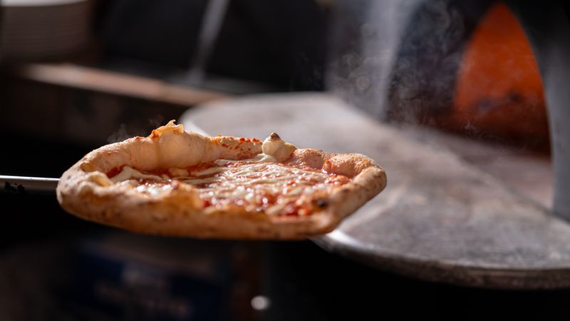 Four Cheese Thin Crust Pizza